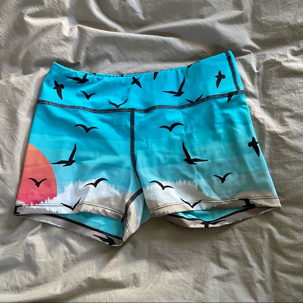 Mara Hoffman Climb a Mountain Sun Shorts